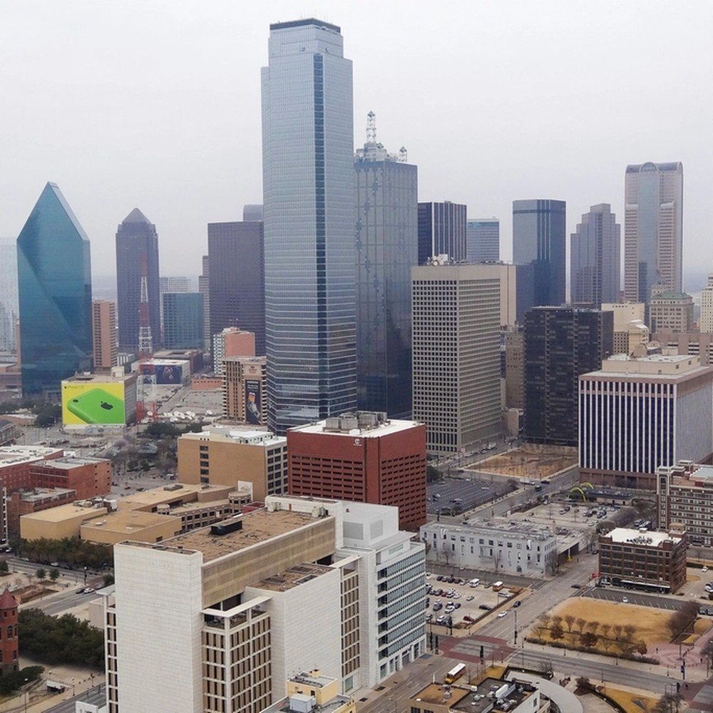 Dallas skyline representing the Solar Repair Pros service area