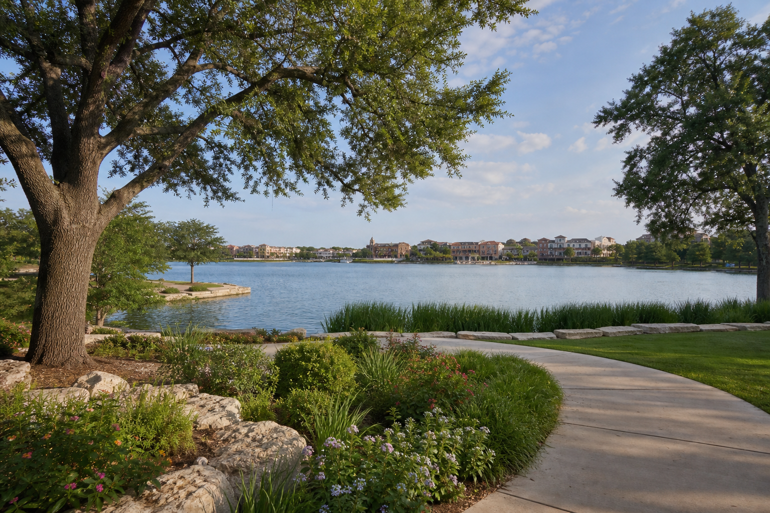 Grapevine and Southlake landscape in the Solar Repair Pros service area